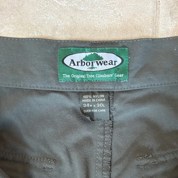Arborwear Men’s Dark Green Cargo Pants 34x30 - Picture 2 of 6